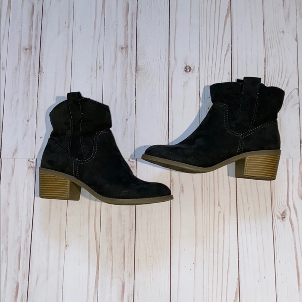 Brown booties